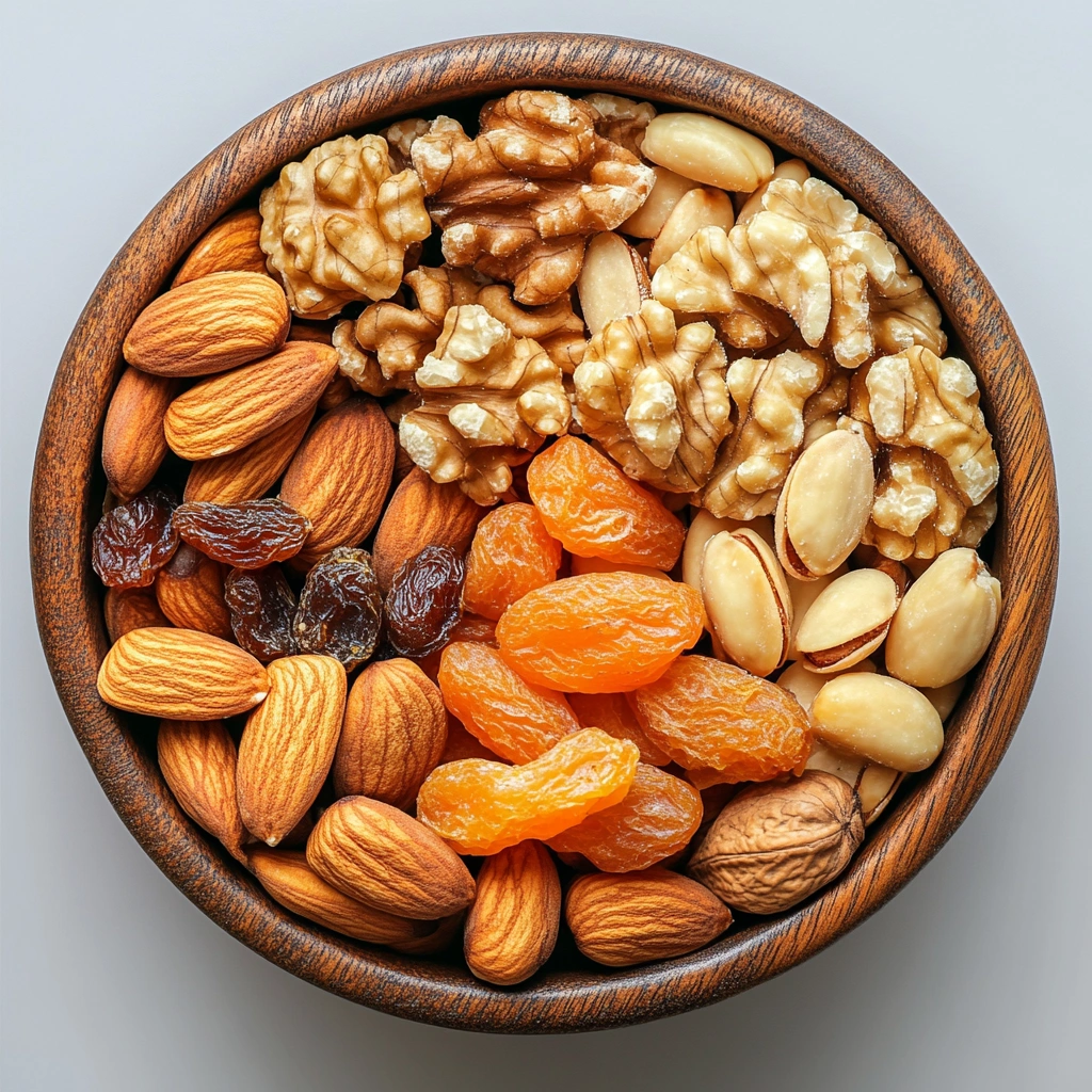 Асорті з горіхів та сухофруктів