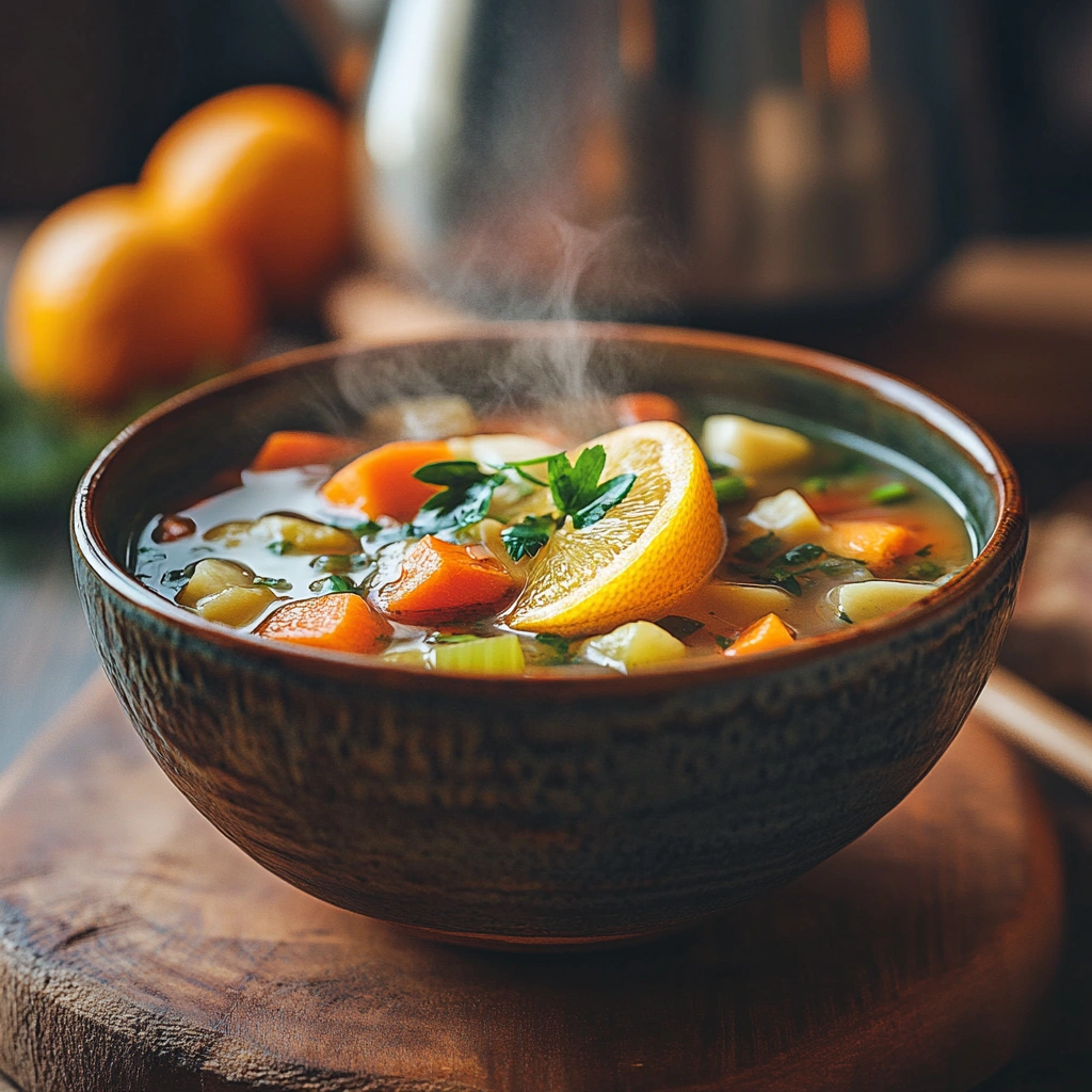 Зимове меню з теплими супами та напоями